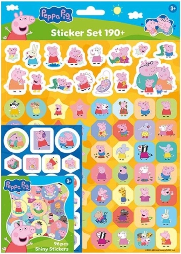 Sticker Set 190+ Peppa Pig
