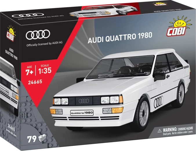 Cobi Audi Quattro 1980 1:35 (79 dijelova)