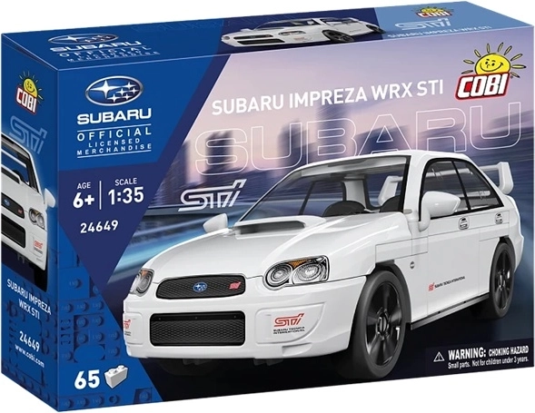 Cobi Subaru Impreza WRX STI – građevinski set 1:35 (65 dijelova)