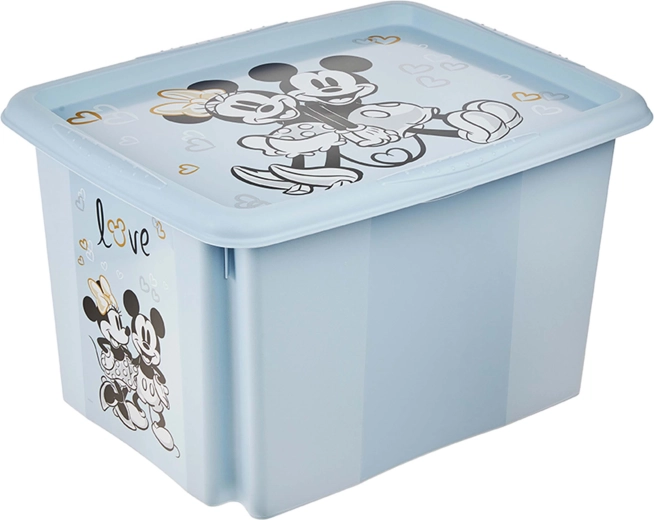 Keeeper plastična kutija za pohranu s poklopcem 30 l Mickey