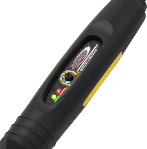 Continuously adjustable temperature up to 220 °C