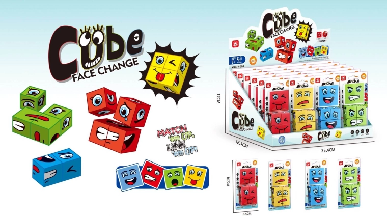 Magijska kocka s osmijehom – antistresna igračka
