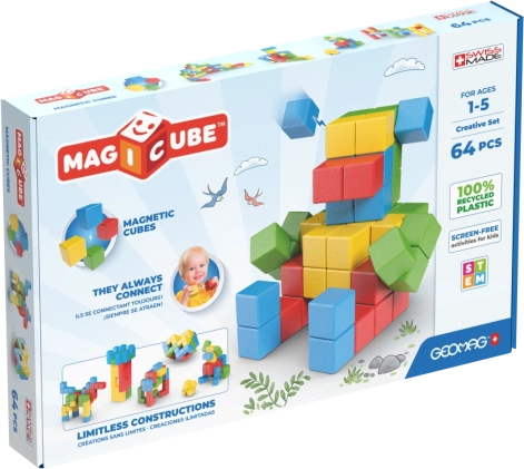 Geomag Magicube kreativni set 64 dijelova