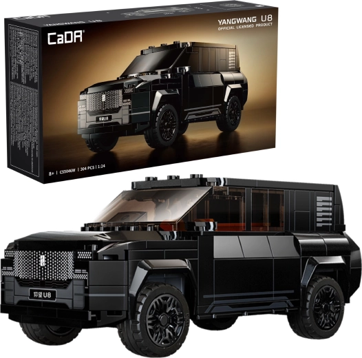 CaDA YANGWANG U8 Off-Road SUV Construction Set 1:24, 304 Pieces