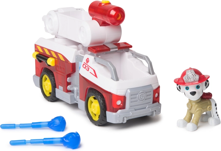 Marshallovo vatrogasno vozilo s vodenim projektilima