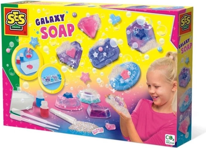 SES Creative Galaxy soap – kreativni set za izradu sapuna