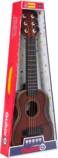Faithful look of a real guitar