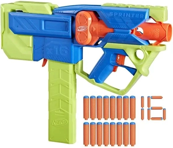Includes Nerf N1 darts