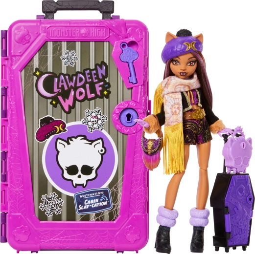 Monster High lutka Clawdeen Wolf – strašni praznici s iznenađenjima
