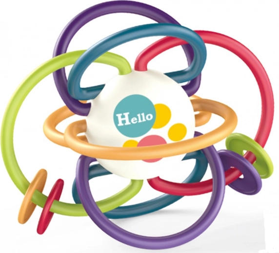 Rattle with Teether Ball