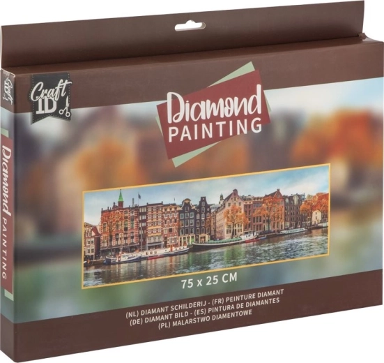 Dijamantno slikanje CRAFT ID Amsterdam 75 × 25 cm