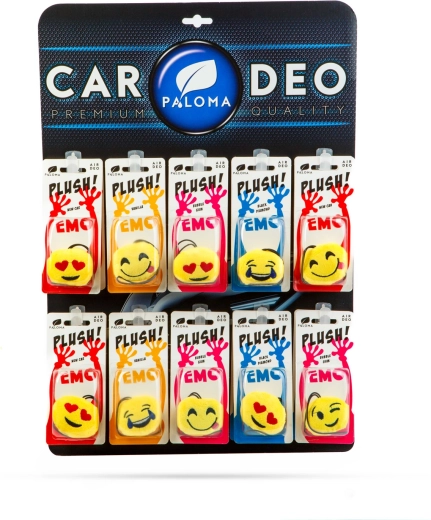 Paloma EMO Plush Air Freshener Set – 20 Pieces