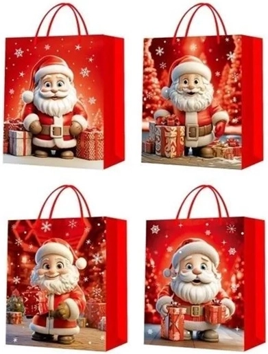 XL Gift Bag with a Festive Design