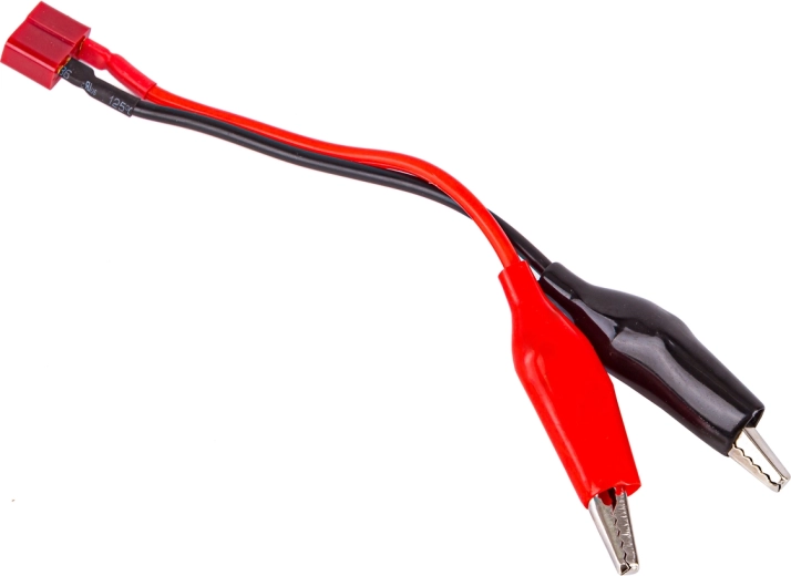 MSP adapter Deans (female) to soft crocodile clips, 10 cm cable - 1 piece