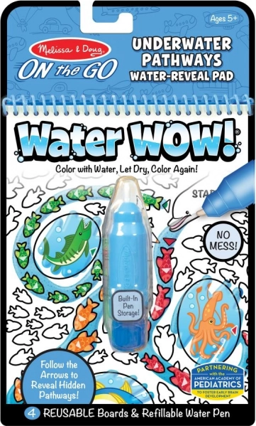 Vodene bojanke Water Wow! pronađi put – pod vodom