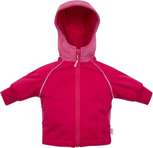 Dječja softshell jaknica ružičasta