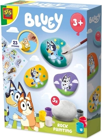 SES Bluey set za oslikavanje kamenčića