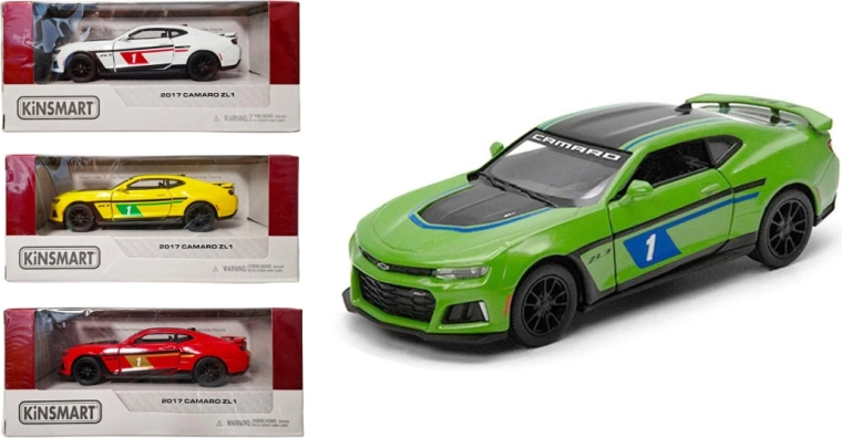 Kinsmart Chevrolet Camaro ZL1 – metalni model auta s Pull Back pogonom