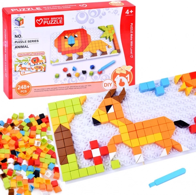 Mozaična slagalica sa slikama životinja