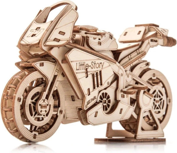 Little Story drvena 3D slagalica motocikl Grand Prix