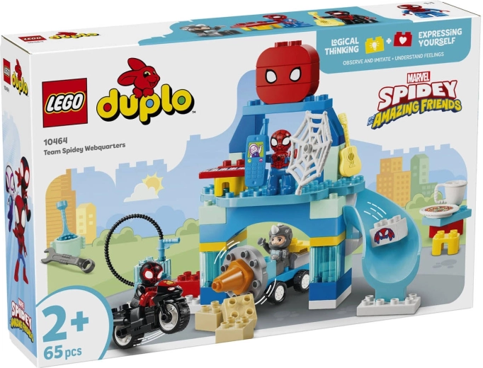 LEGO DUPLO Marvel Spideyjevo skrovište