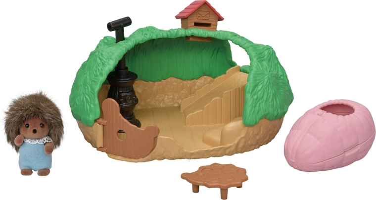 Sylvanian Families Secret House for Baby Hedgehog