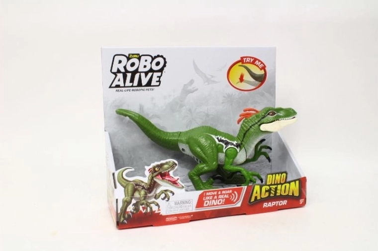 ZURU Robo Alive dinosaurus raptor sa zvukom