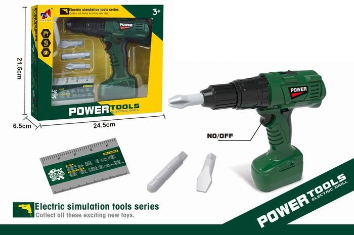 Dječja akumulatorska bušilica na baterije