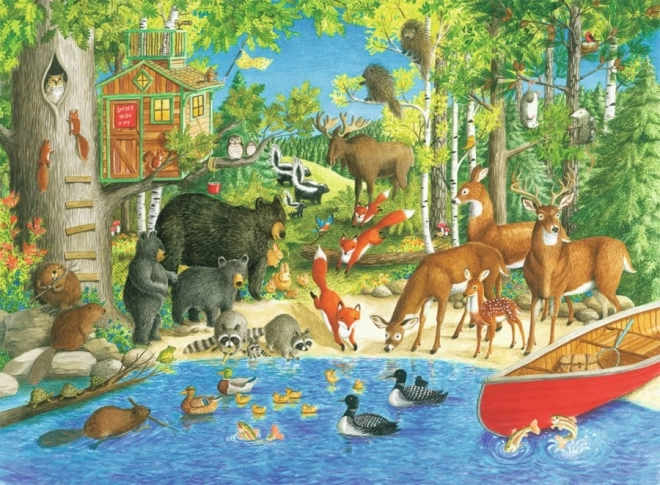 Ravensburger puzzle Šumski prijatelji XXL 200 dijelova