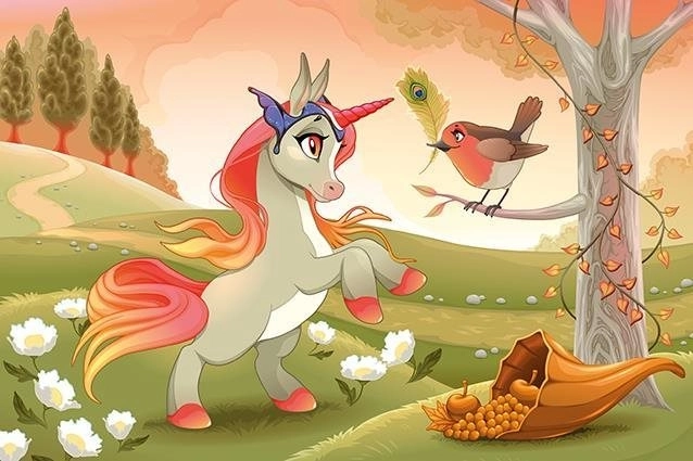 Drvene puzzle slatki poni 50 dijelova