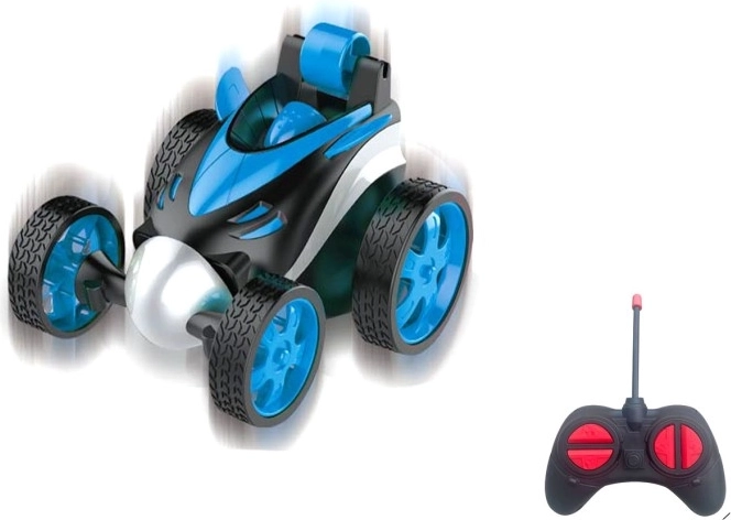 RC stunt car with remote control and lights - 1 piece