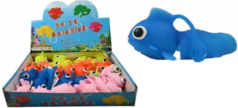 Antistresna svjetleća ribica squishy
