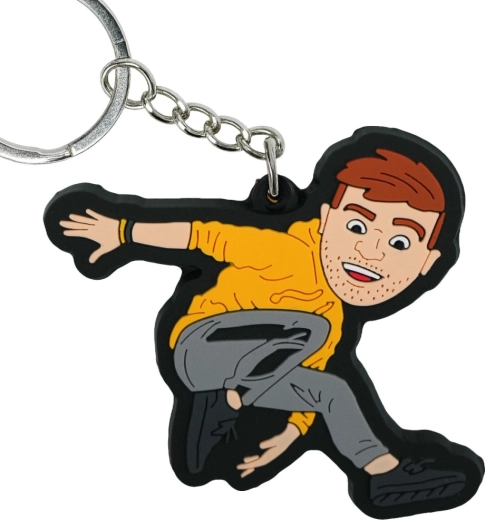 Keychain with Tara motif (orange)