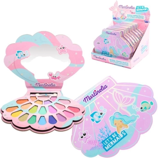 Martinelia Let’s Be Mermaids paleta sjenila za oči školjka - 1 komad