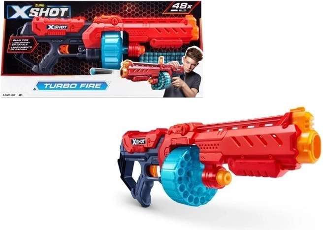ZURU X-Shot Excel Turbo Fire foam dart blaster