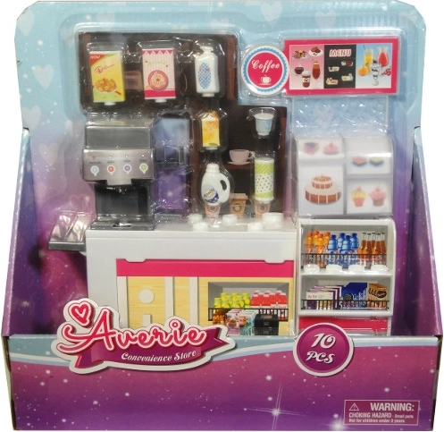 Doll Furniture and Accessories – Café with Coffee Maker