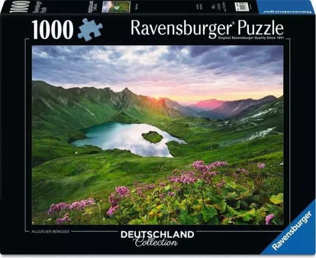 Ravensburger slagalica planinsko jezero u Allgäuu 1000 dijelova