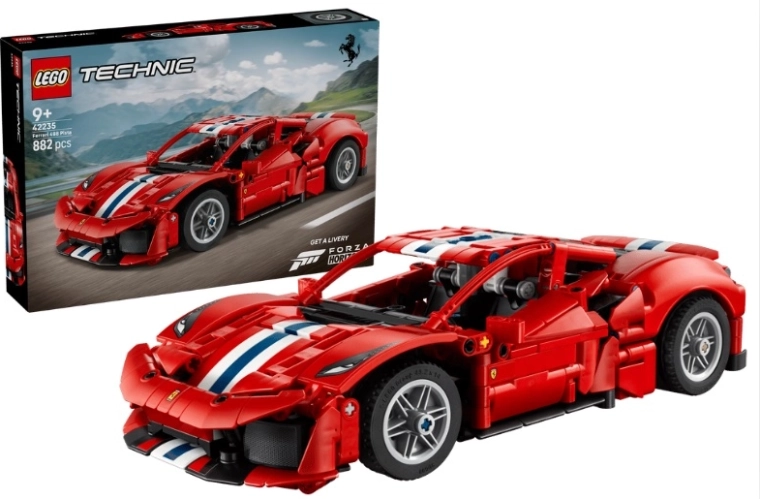 Lego Technic Ferrari 488 Pista (42235) - građevinski set