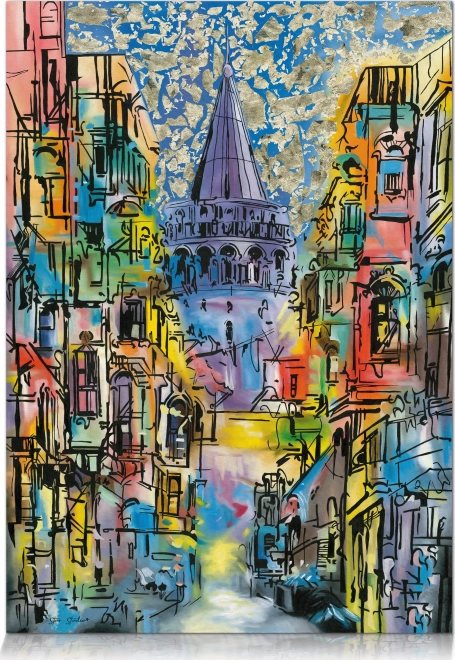 Metalni puzzle Galatska kula 1000 dijelova