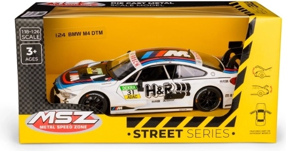 BMW M4 DTM Collectible Model 1:24 White