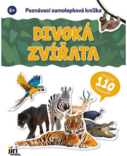 Edukativna knjiga sa naljepnicama: divlje životinje