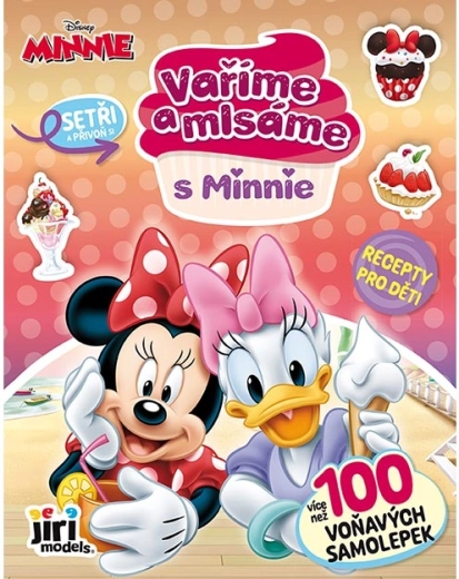 Disney Minnie – kuhamo i slastimo (knjiga sa samoljepljivim naljepnicama)