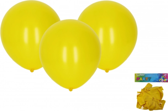 Balon na napuhavanje 30 cm žuti - set od 10 kom