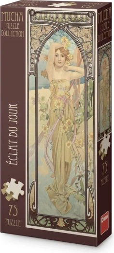 Dino panoramske puzzle Alfons Mucha – Sjaj dana (75 dijelova)