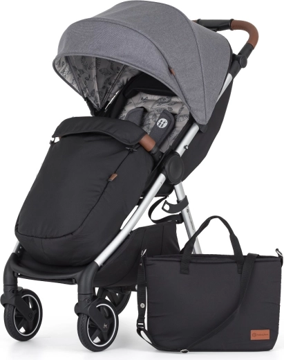 Petite&Mars sportska kolica Royal3 silver ultimate grey
