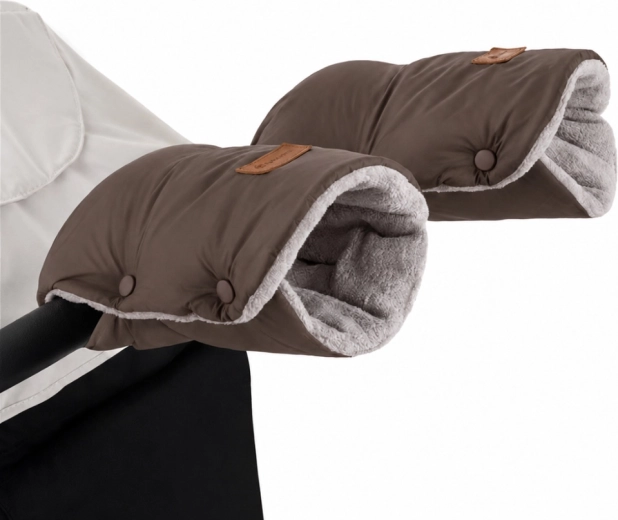 Petite&Mars rukavice za kolica Jasie dark walnut