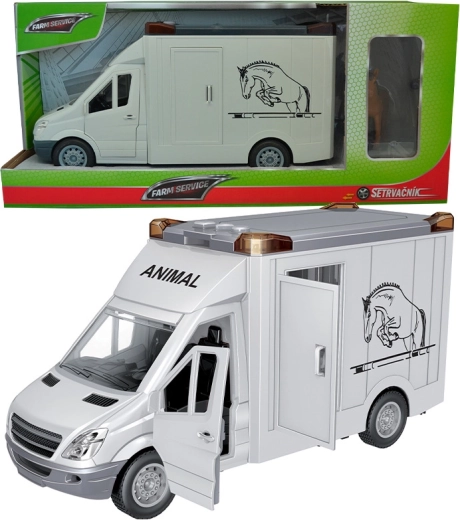 Horse Transporter with Flywheel