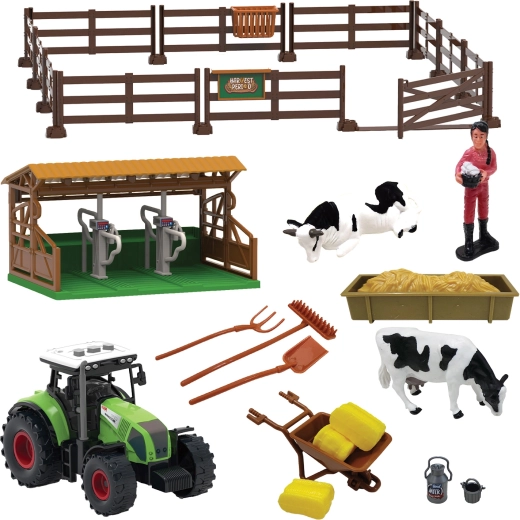 Igraći set farma sa svjetlima i zvukovima, 43 kom