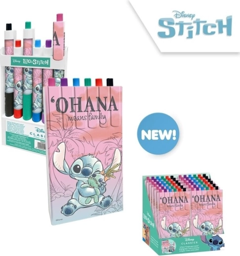 set od 6 kemijskih olovaka Stitch