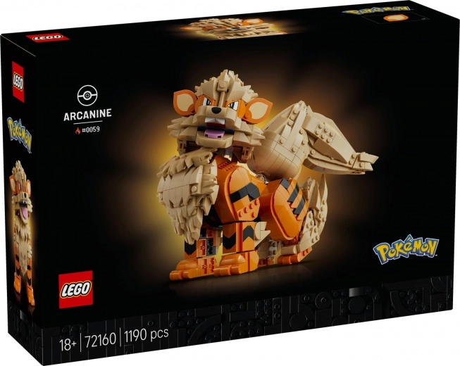 LEGO Pokémon Arcanine set za odrasle